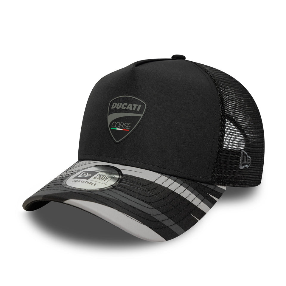 9FORTY A-Frame トラッカー DUCATI Motor Logo ブラック プリントバイザー | NEW ERA ニューエラ公式オンラインストア