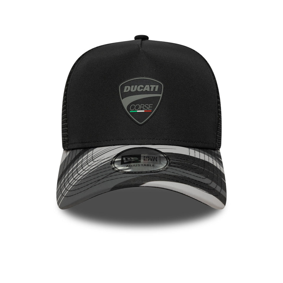 9FORTY A-Frame トラッカー DUCATI Motor Logo ブラック プリントバイザー | NEW ERA ニューエラ公式オンラインストア