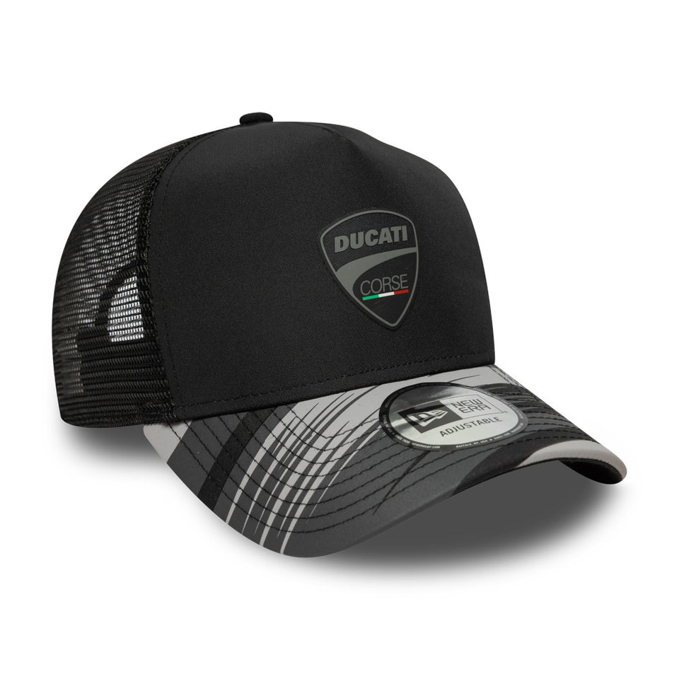 9FORTY A-Frame トラッカー DUCATI Motor Logo ブラック プリントバイザー | NEW ERA ニューエラ公式オンラインストア