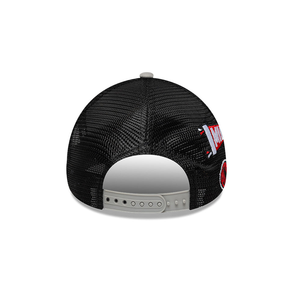 9FORTY A-Frame トラッカー ACミラン グレー/ブラック | NEW ERA ニューエラ公式オンラインストア