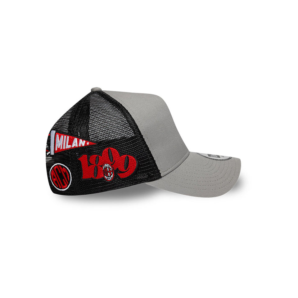 9FORTY A-Frame トラッカー ACミラン グレー/ブラック | NEW ERA ニューエラ公式オンラインストア