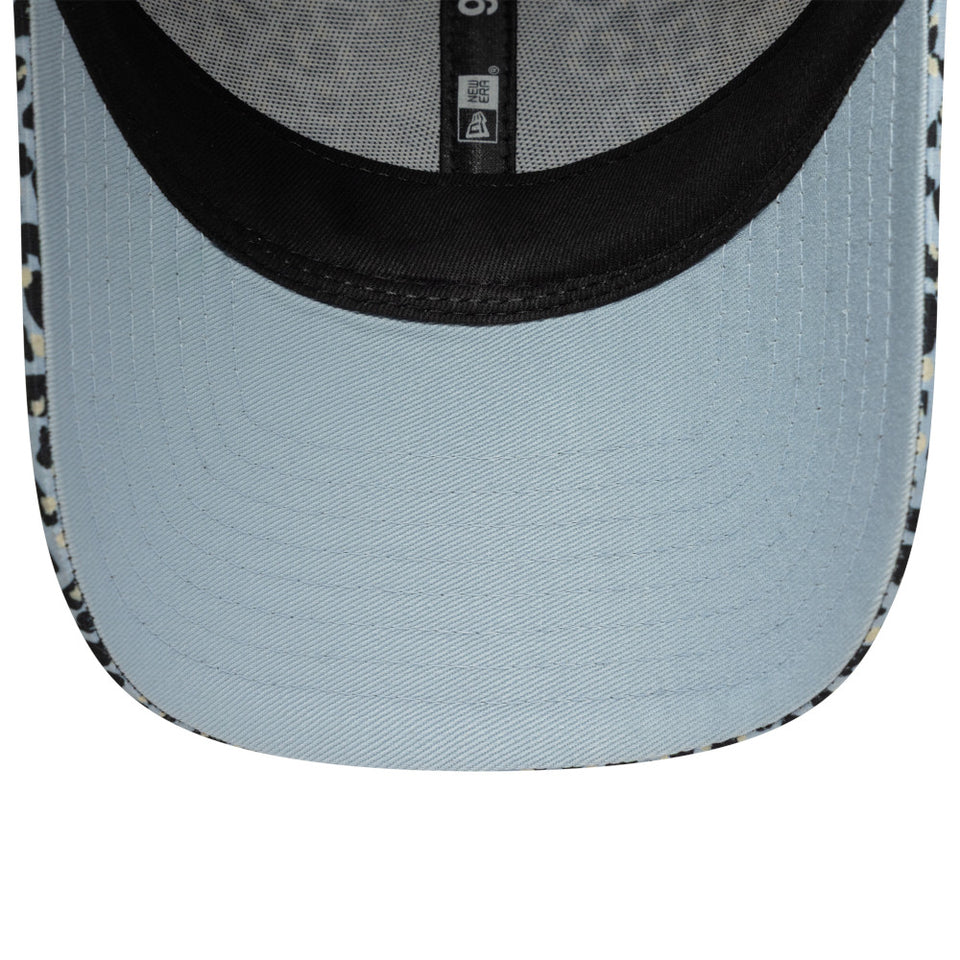 9FORTY M-Crown Visa Cash App Racing Bulls F1 Team ビザ・キャッシュアップ・レーシングブルズF1チーム レオパード パステルブルー | NEW ERA ニューエラ公式オンラインストア