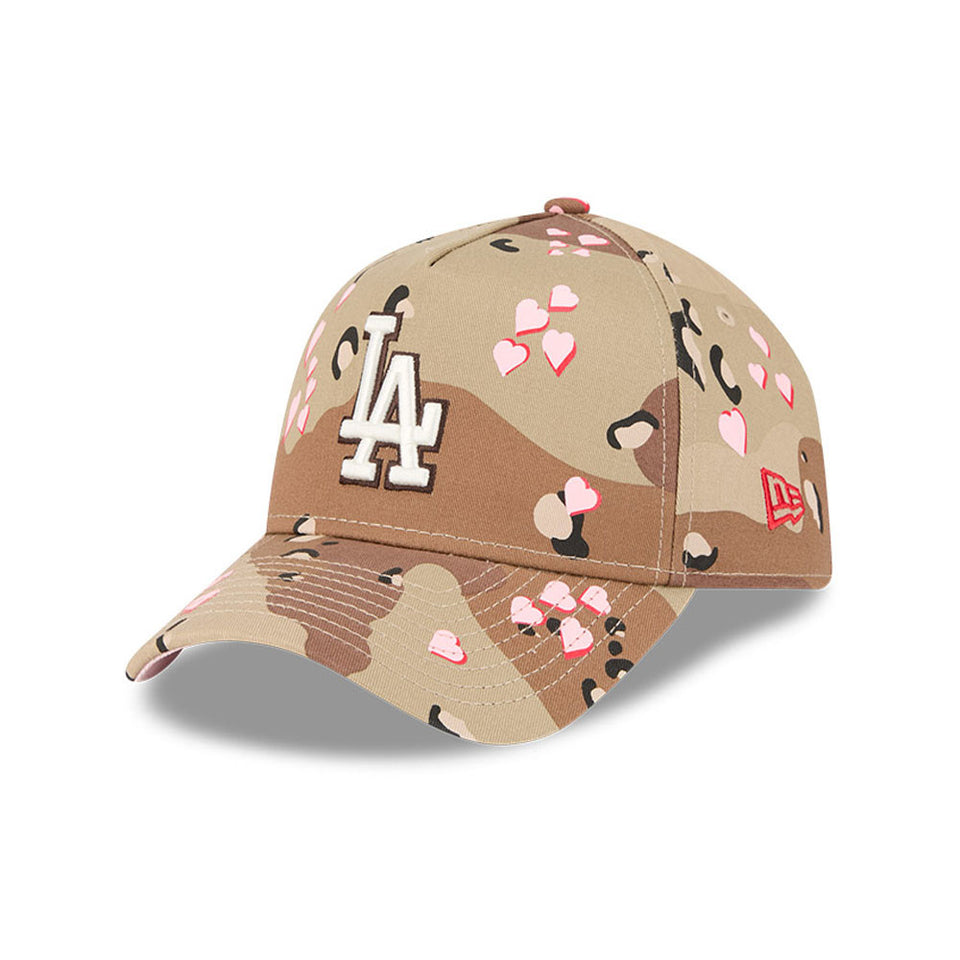 9FORTY A-Frame Camo Hearts ロサンゼルス・ドジャース デザートカモ