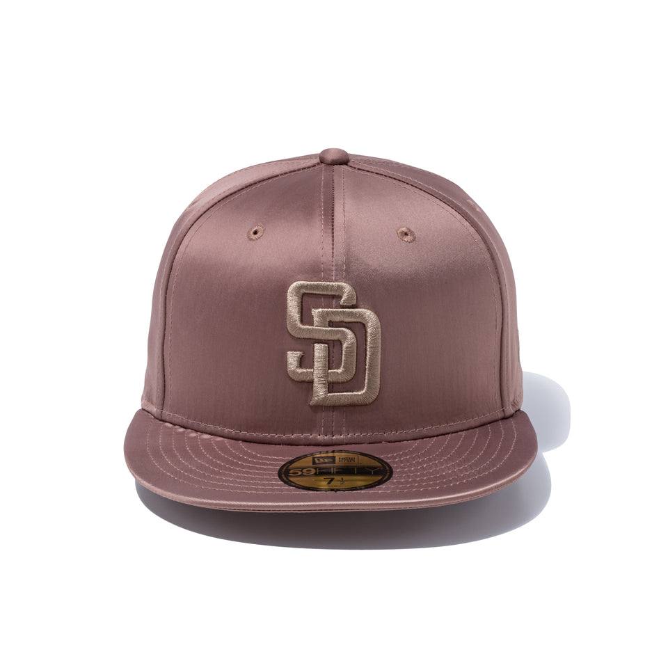アルファ×ニューエラ59FIFTY パドレス キャップ 茶 7 5/8 別注 NEW ERA（ニューエラ） キャップ 帽子 NEW ERA 59FIFTY PADRES