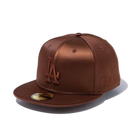 59FIFTY Valentine's Day サテン ロサンゼルス・ドジャース ブラウン