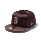 59FIFTY Valentine's Day サテン ボストン・レッドソックス ダークブラウン/アッシュブラウン | NEW ERA ニューエラ公式オンラインストア