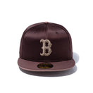 59FIFTY Valentine's Day サテン ボストン・レッドソックス ダークブラウン/アッシュブラウン | NEW ERA ニューエラ公式オンラインストア