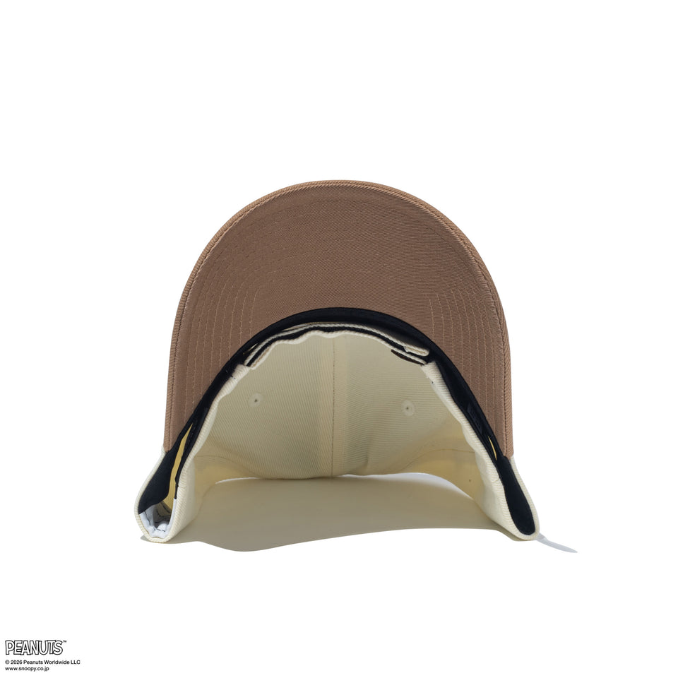 9FORTY PEANUTS サンディエゴ・パドレス クロームホワイト カーキバイザー | NEW ERA ニューエラ公式オンラインストア