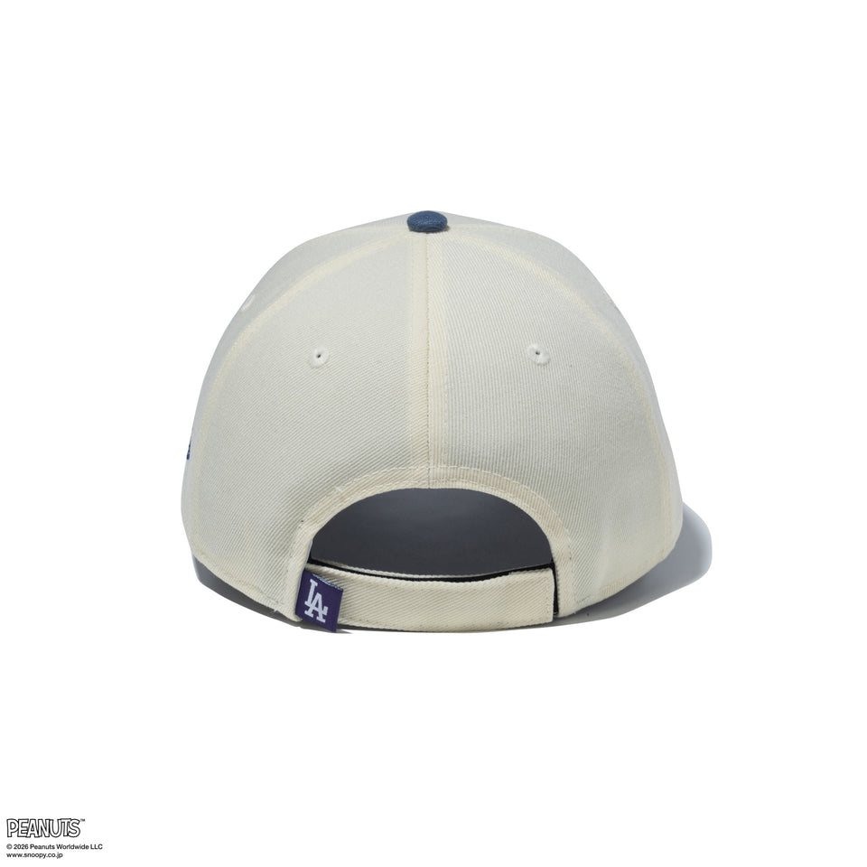 9FORTY PEANUTS ロサンゼルス・ドジャース クロームホワイト スレートバイザー | NEW ERA ニューエラ公式オンラインストア