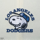 9FORTY PEANUTS ロサンゼルス・ドジャース クロームホワイト スレートバイザー | NEW ERA ニューエラ公式オンラインストア