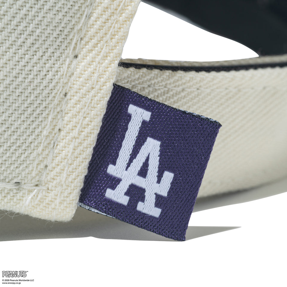 9FORTY PEANUTS ロサンゼルス・ドジャース クロームホワイト スレートバイザー | NEW ERA ニューエラ公式オンラインストア