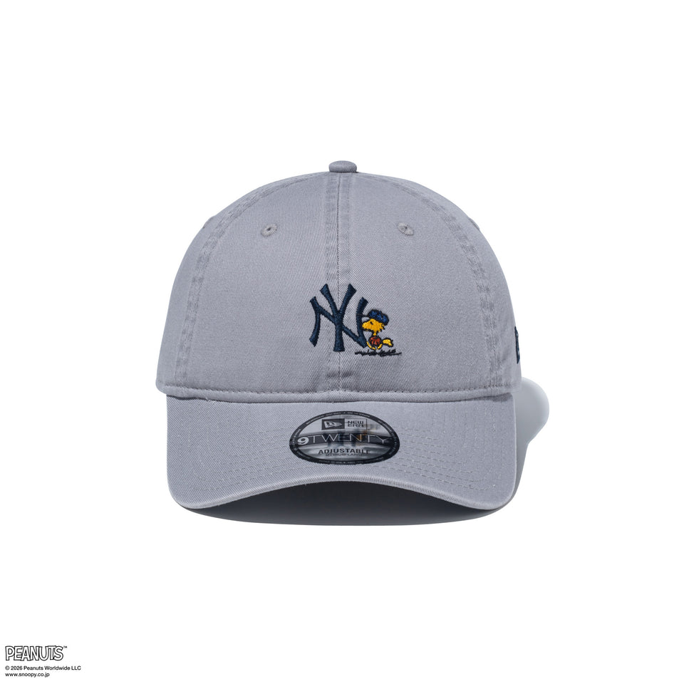 9TWENTY PEANUTS ニューヨーク・ヤンキース グレー | NEW ERA ニューエラ公式オンラインストア