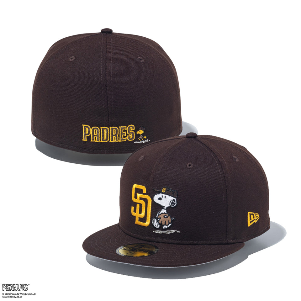 59FIFTY PEANUTS サンディエゴ・パドレス バーントウッド | ニューエラ