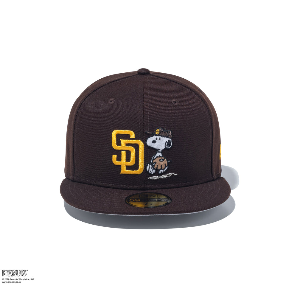 59FIFTY PEANUTS サンディエゴ・パドレス バーントウッド | NEW ERA ニューエラ公式オンラインストア