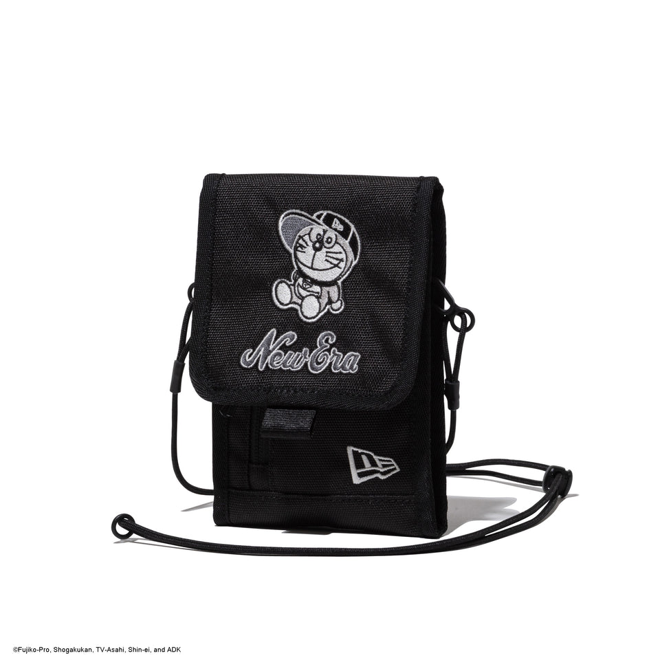 NEWERA　ドラえもん　サコッシュ ネックポーチ 0.3L ドラえもん ブラック | ニューエラオンラインストア