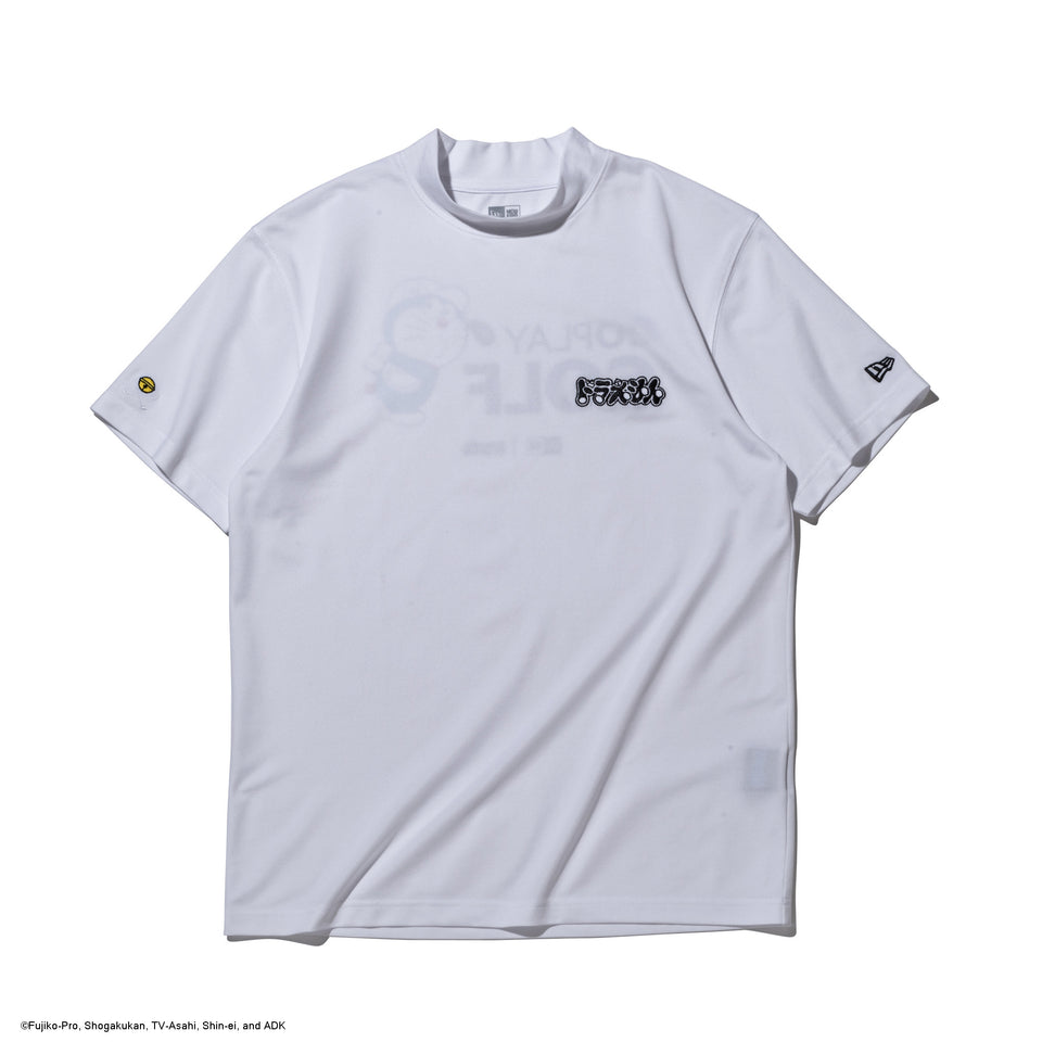 半袖 鹿の子 ミッドネック Tシャツ ドラえもん ホワイト | ゴルフ | NEW ERA ニューエラ公式オンラインストア