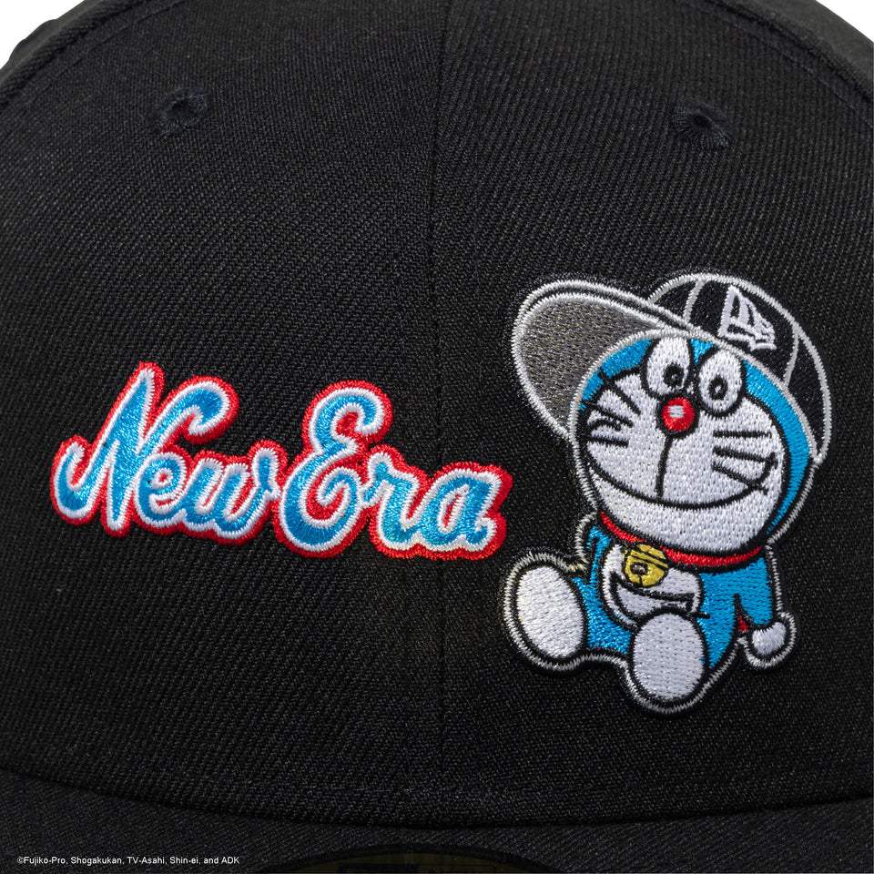 59FIFTY ドラえもん New Era キャップ ブラック × マルチカラー