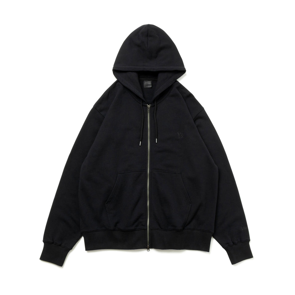 スウェット フルジップフーディー Y's SS26 Stitch Color ワードロゴ ブラック | NEW ERA ニューエラ公式オンラインストア