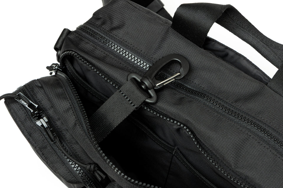 フィールドウエストバッグ 11L Y's SS26 ワードロゴ ブラック フィールドウエストバッグ 11L Y's SS26 ワードロゴ ブラック