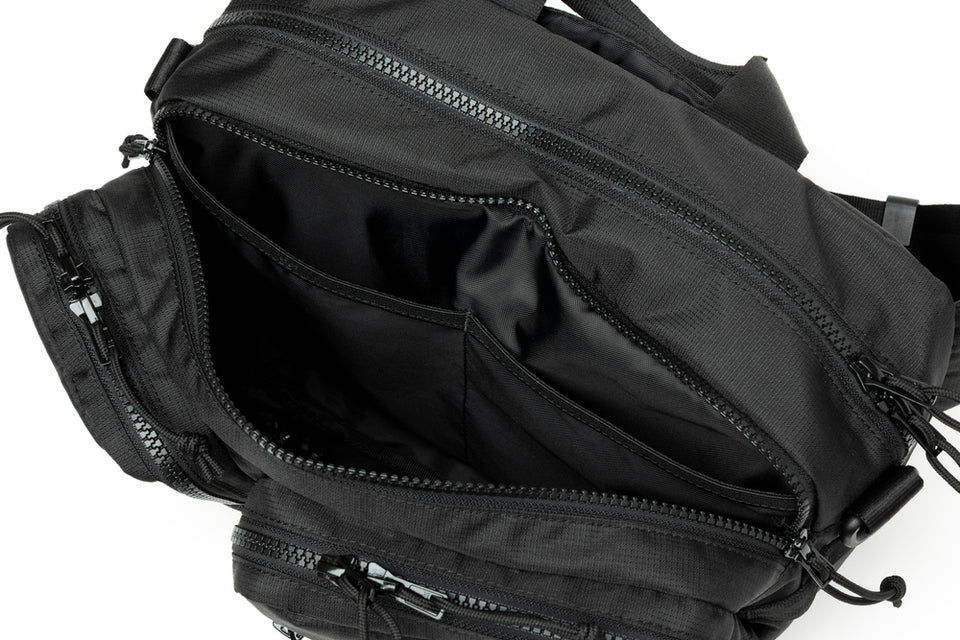 フィールドウエストバッグ 11L Y's SS26 ワードロゴ ブラック | NEW ERA ニューエラ公式オンラインストア