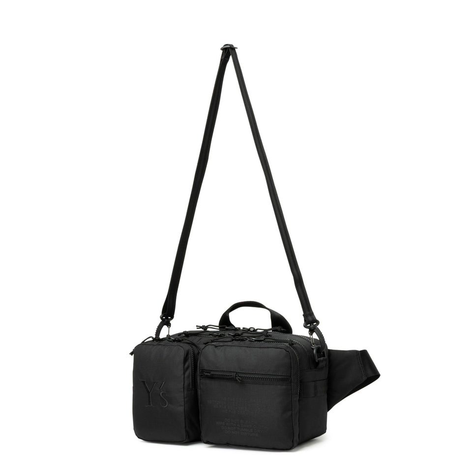 フィールドウエストバッグ 11L Y's SS26 ワードロゴ ブラック | NEW ERA ニューエラ公式オンラインストア