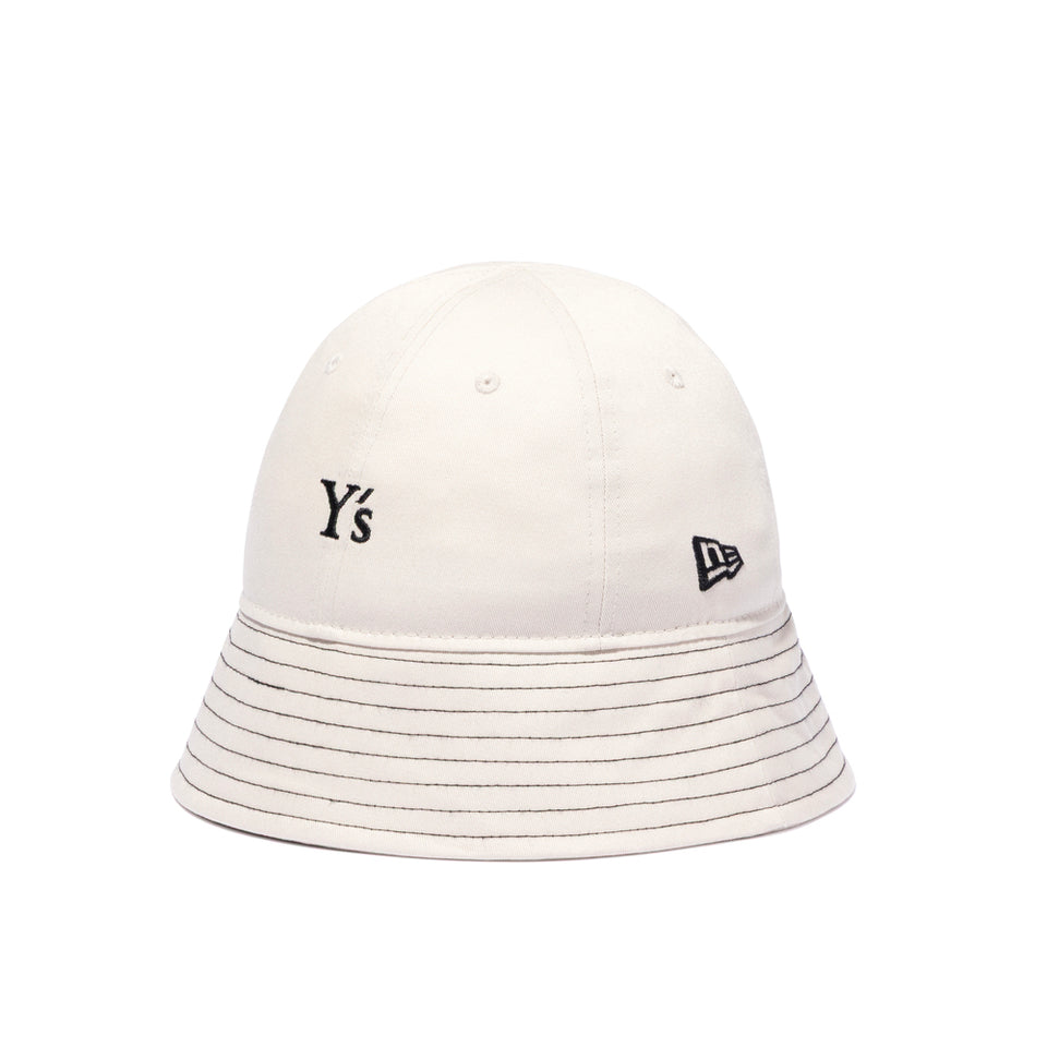 バケット01 セーラーブリム Y's SS26 Stitch Color ストーン