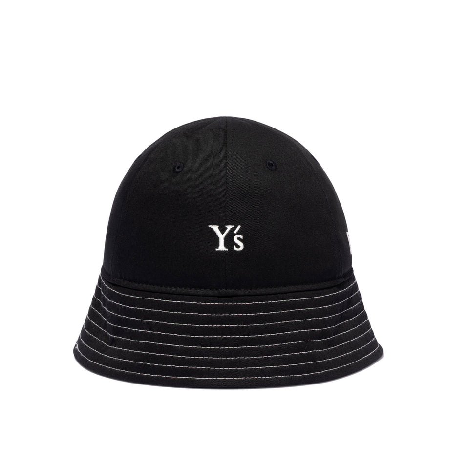 バケット01 セーラーブリム Y's SS26 Stitch Color ブラック