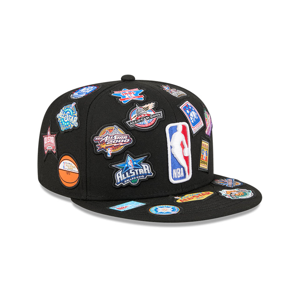 59FIFTY 2026 NBA All-Star Game Hardwood Classics All Over ブラック