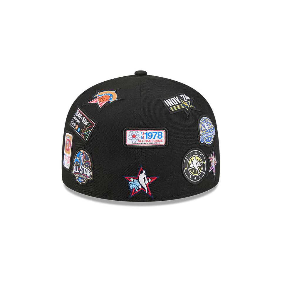 59FIFTY 2026 NBA All-Star Game Hardwood Classics All Over ブラック
