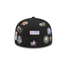 59FIFTY 2026 NBA All-Star Game Hardwood Classics All Over ブラック | NEW ERA ニューエラ公式オンラインストア