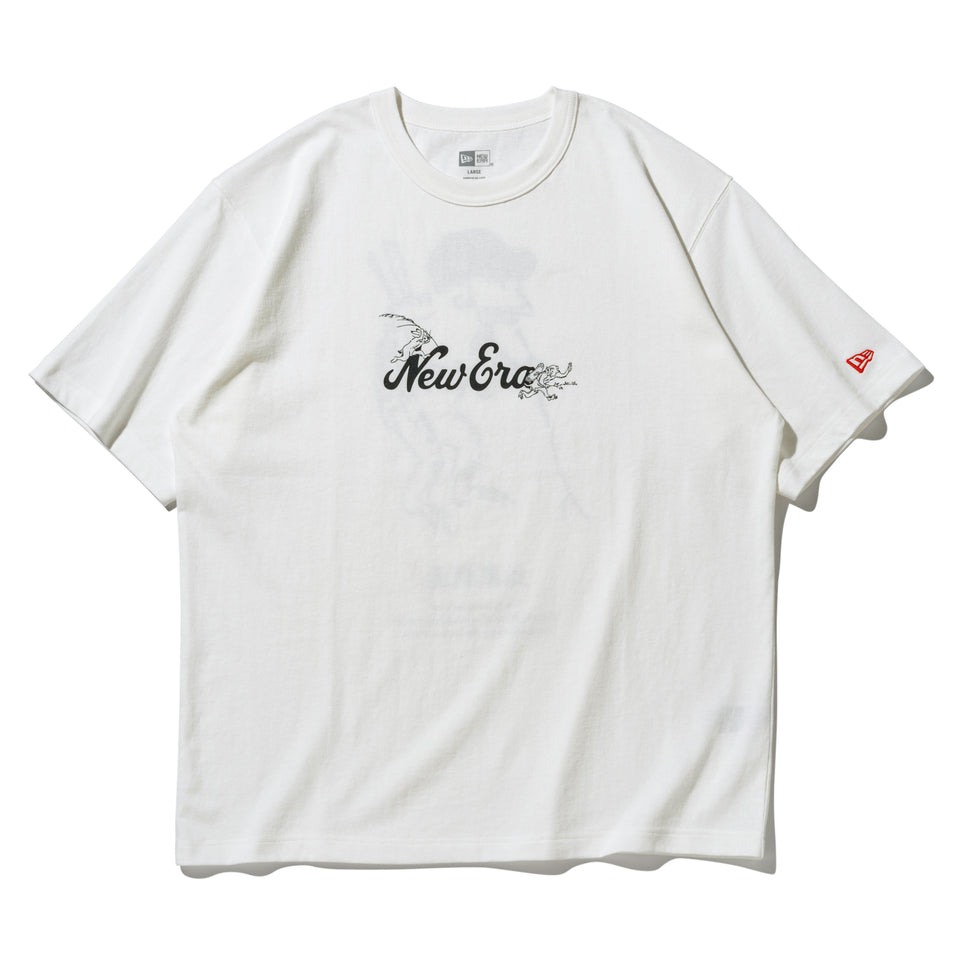 半袖 ウォッシュドコットン Tシャツ 鳥獣戯画 オフホワイト | NEW ERA ニューエラ公式オンラインストア