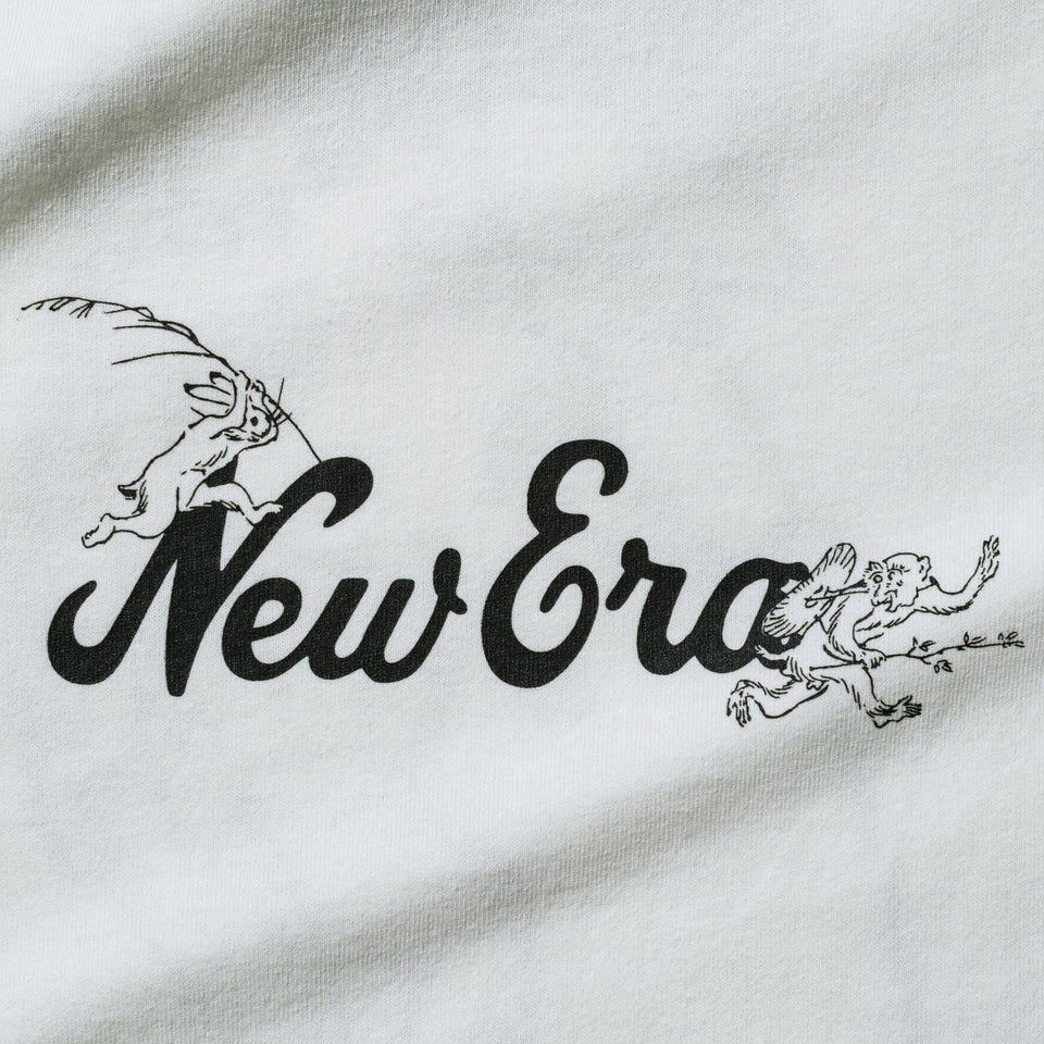 半袖 ウォッシュドコットン Tシャツ 鳥獣戯画 オフホワイト | NEW ERA ニューエラ公式オンラインストア