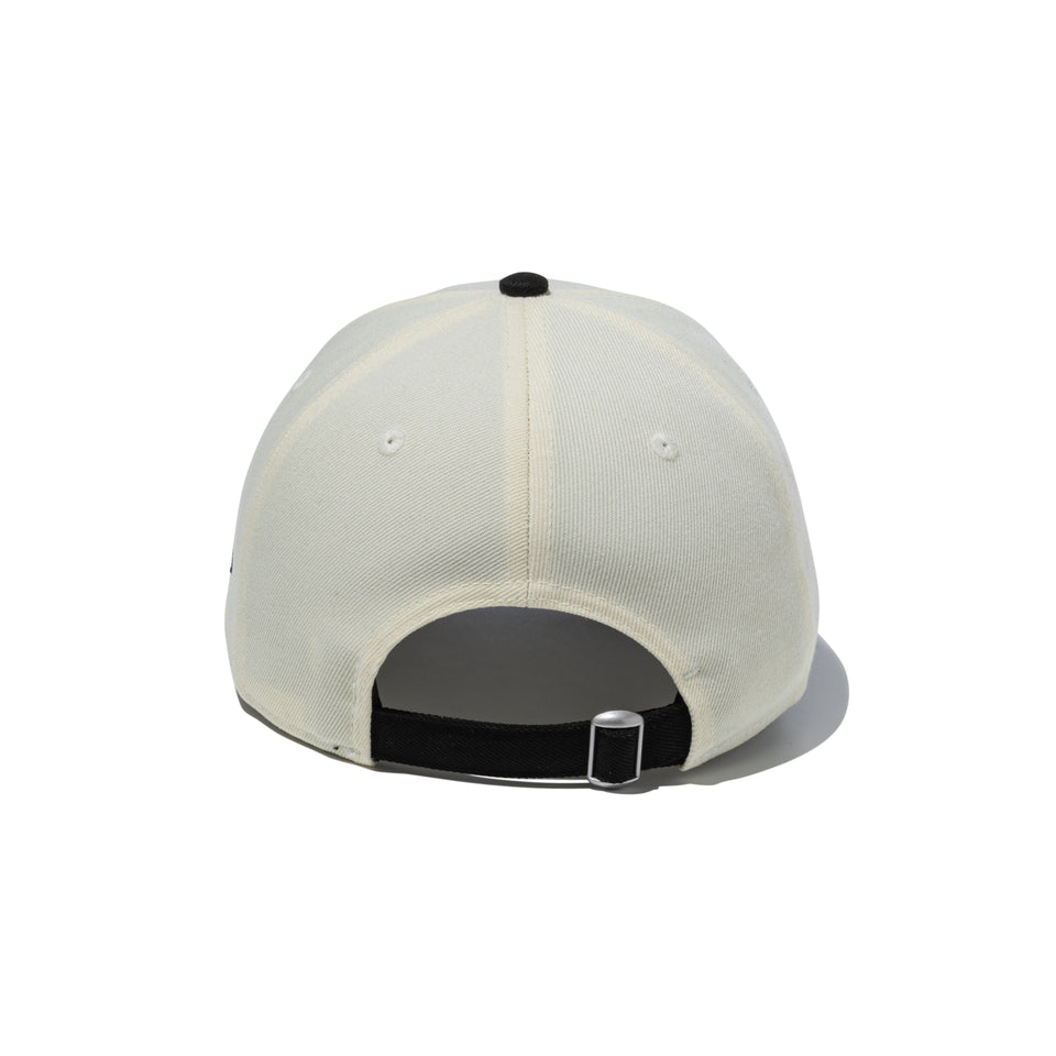 9FORTY 鳥獣戯画 ワードマーク クロームホワイト ブラックバイザー | NEW ERA ニューエラ公式オンラインストア