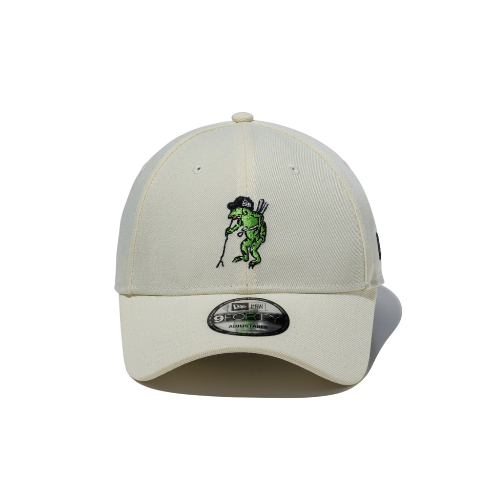 9FORTY 鳥獣戯画 蛙 クロームホワイト | NEW ERA ニューエラ公式オンラインストア