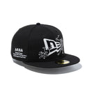 59FIFTY 鳥獣戯画 フラッグロゴ ブラック | NEW ERA ニューエラ公式オンラインストア