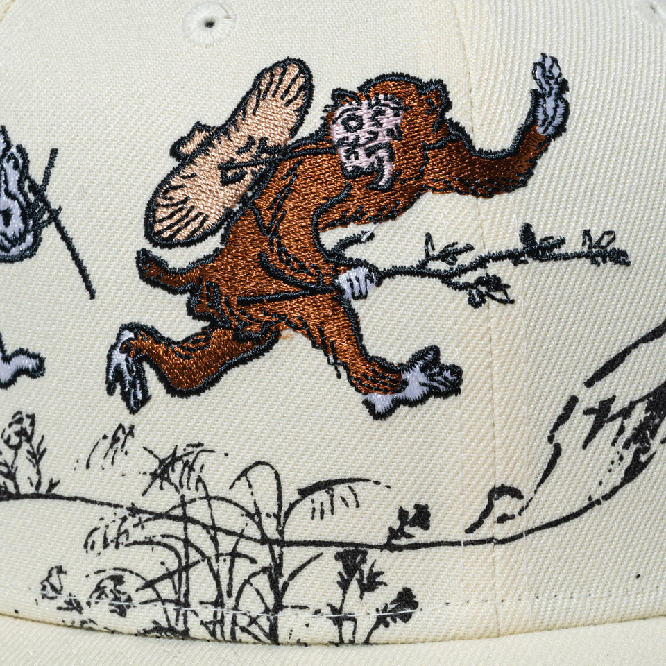 59FIFTY 鳥獣戯画 オールオーバー クロームホワイト | NEW ERA ニューエラ公式オンラインストア