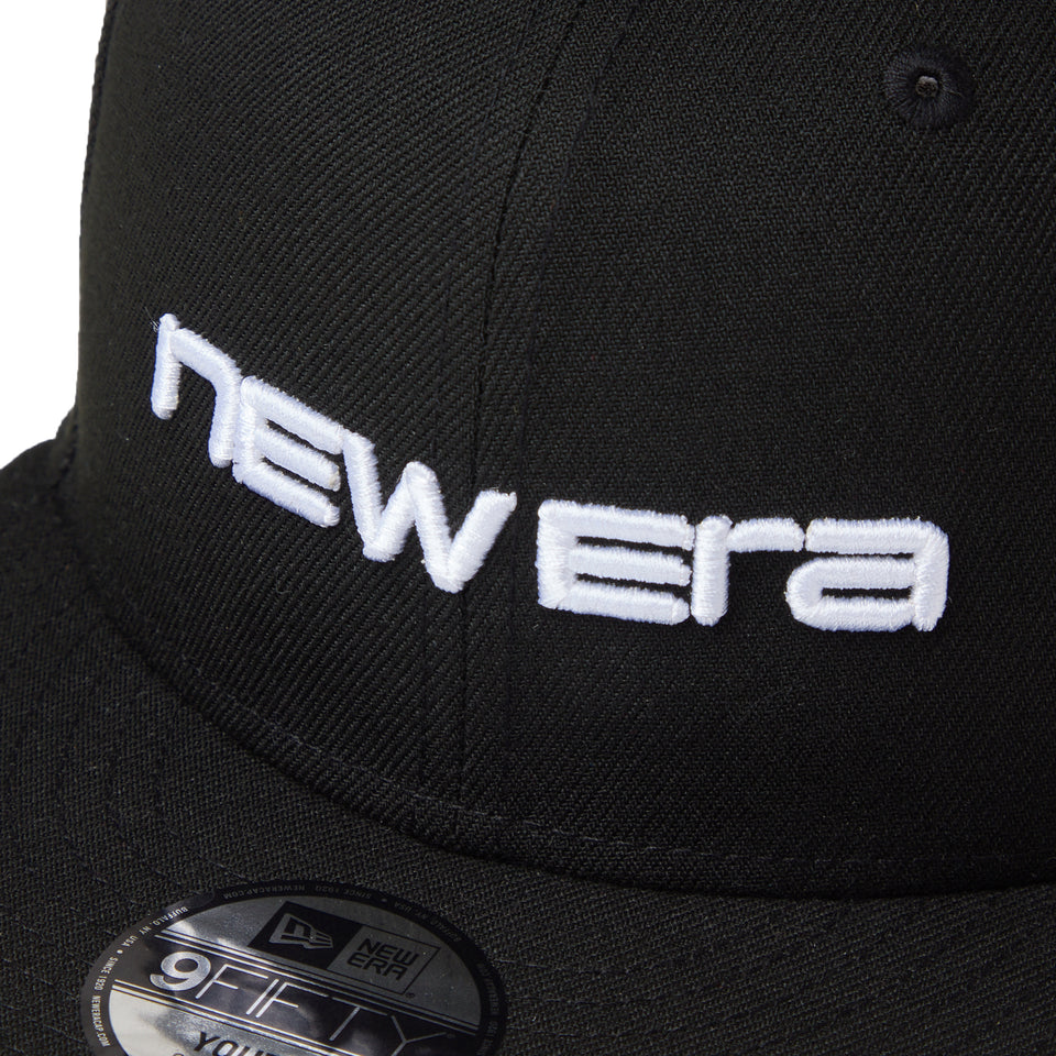 キッズ Youth 9FIFTY NEW ErAロゴ ブラック/ホワイト | NEW ERA ニューエラ公式オンラインストア