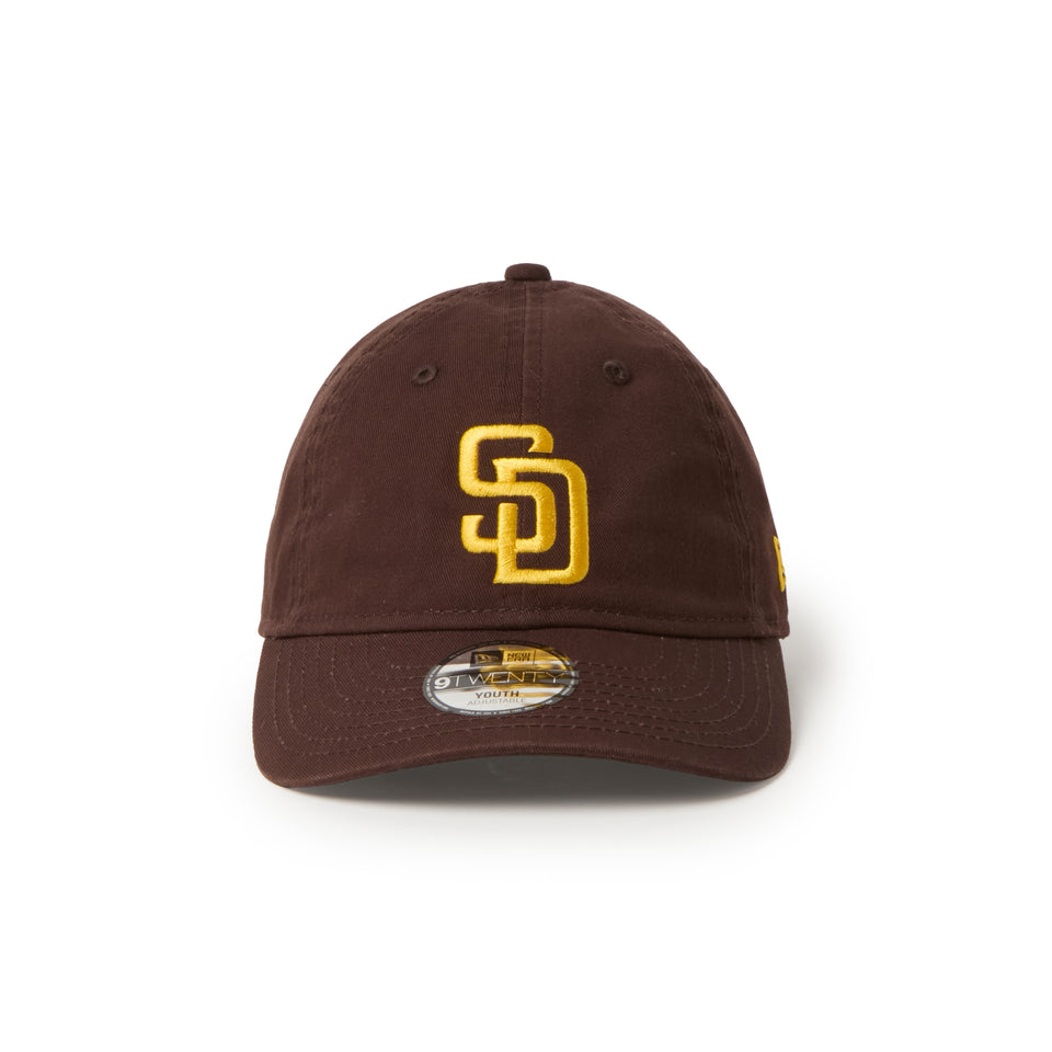 キッズ Youth 9FIFTY ウォッシュドコットン サンディエゴ・パドレス バーントウッド/マニラ | NEW ERA ニューエラ公式オンラインストア