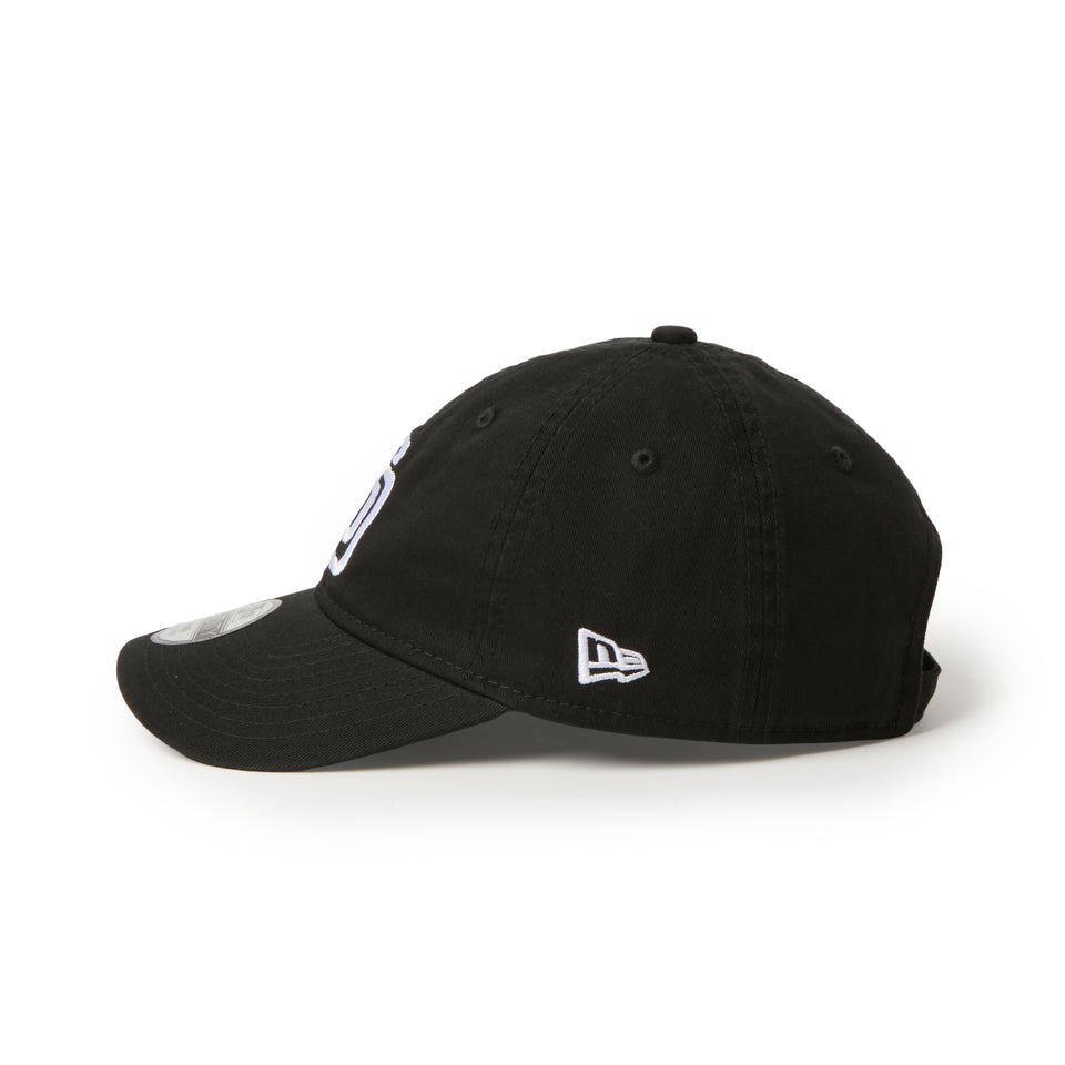 キッズ Youth 9FIFTY ウォッシュドコットン サンディエゴ・パドレス ブラック/ホワイト | NEW ERA ニューエラ公式オンラインストア