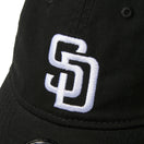 キッズ Youth 9FIFTY ウォッシュドコットン サンディエゴ・パドレス ブラック/ホワイト | NEW ERA ニューエラ公式オンラインストア