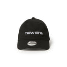 キッズ Youth 9FIFTY ウォッシュドコットン ベーシック ブラック/ホワイト | NEW ERA ニューエラ公式オンラインストア