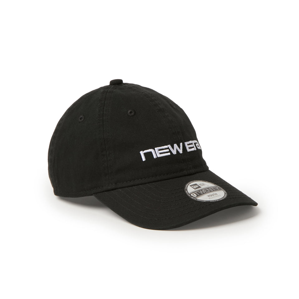 キッズ Youth 9FIFTY ウォッシュドコットン ベーシック ブラック/ホワイト | NEW ERA ニューエラ公式オンラインストア
