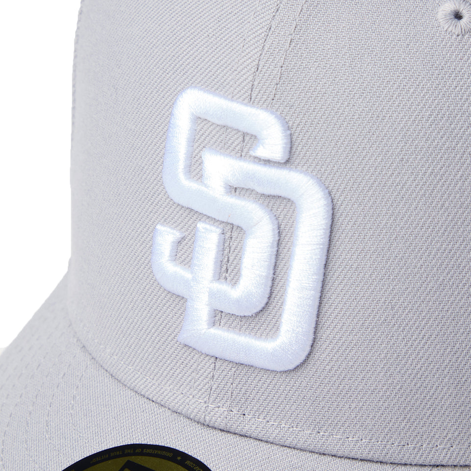 PC 59FIFTY サンディエゴ・パドレス グレー/ホワイト | ニューエラ
