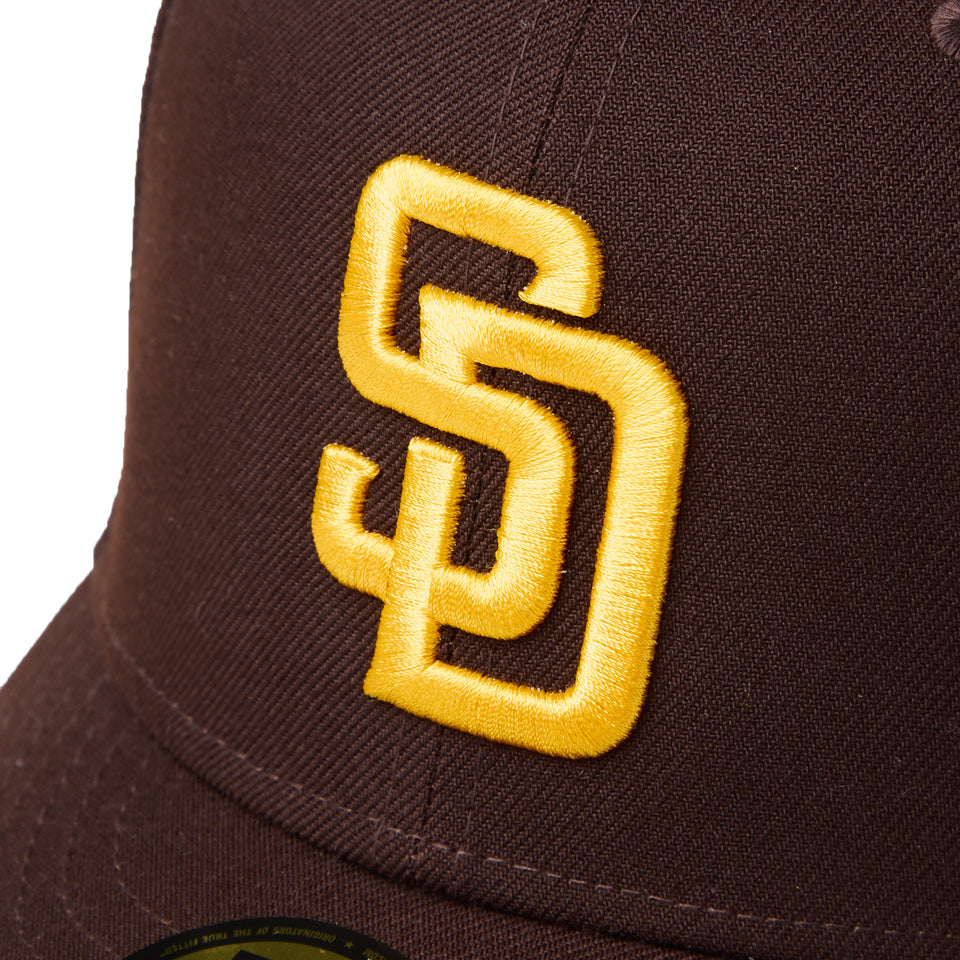 PC 59FIFTY サンディエゴ・パドレス バーントウッド/マニラ | NEW ERA ニューエラ公式オンラインストア