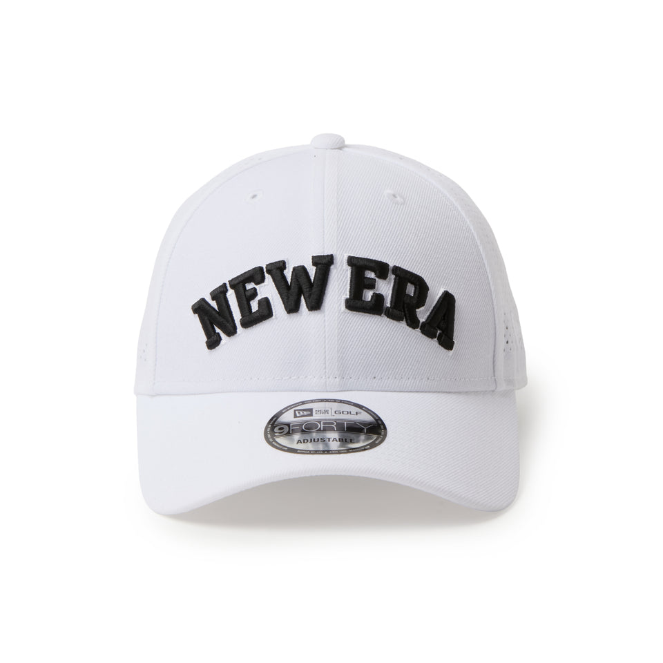 9FORTY PERF ホワイト/ブラック/ホワイト　| ゴルフ | NEW ERA ニューエラ公式オンラインストア