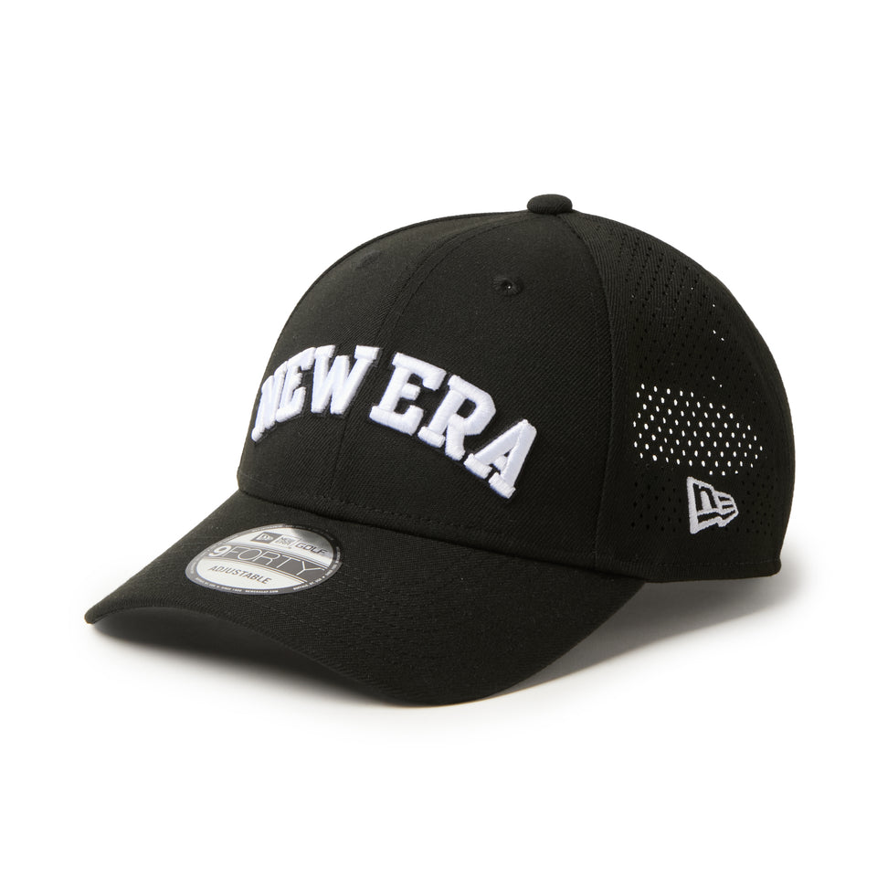 9FORTY PERF ブラック/ホワイト/ブラック　| ゴルフ | NEW ERA ニューエラ公式オンラインストア