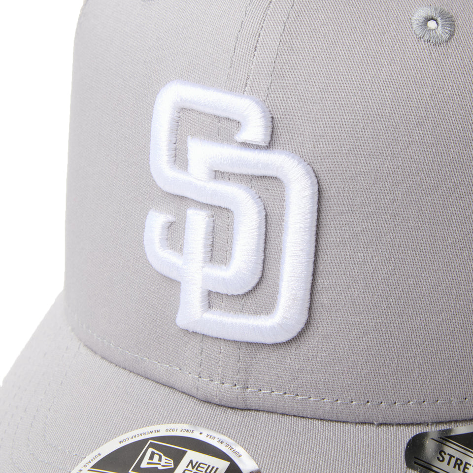 9FIFTY ストレッチスナップ サンディエゴ・パドレス グレー/ホワイト