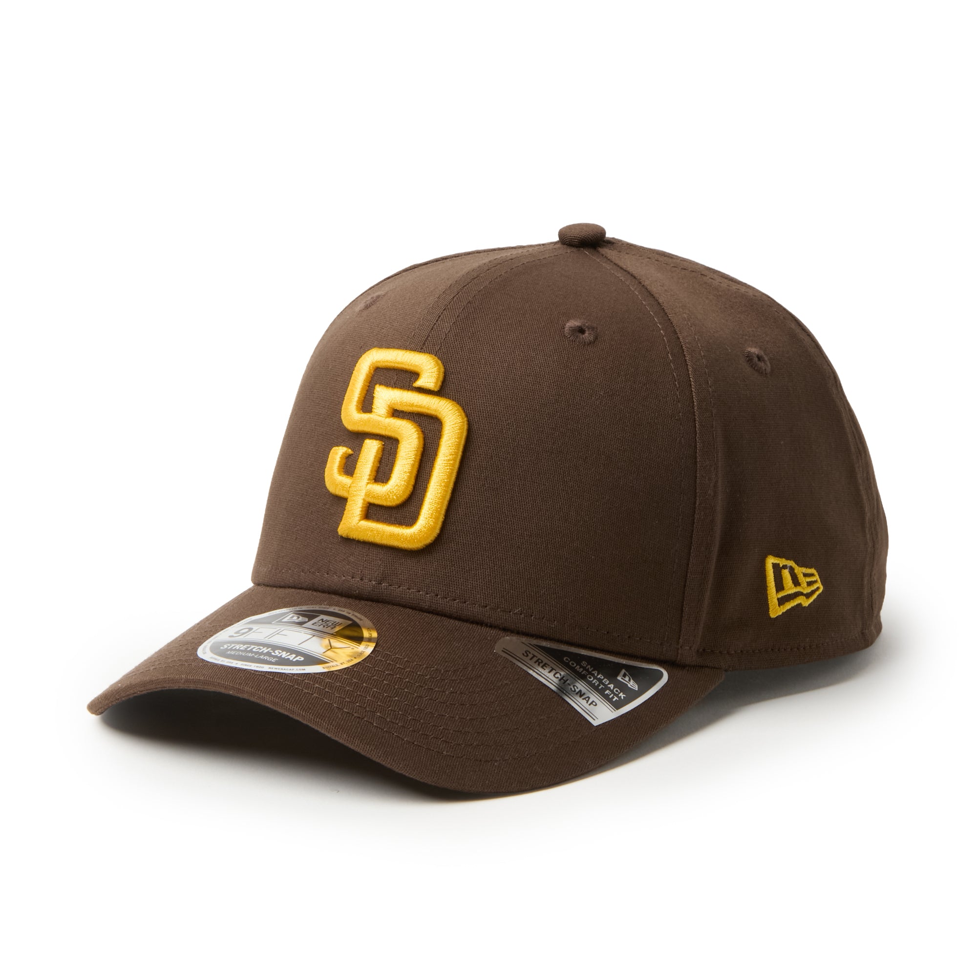 ニューエラ　パドレスキャップ　９FIFTY 9FIFTY ストレッチスナップ サンディエゴ・パドレス ウォルナット