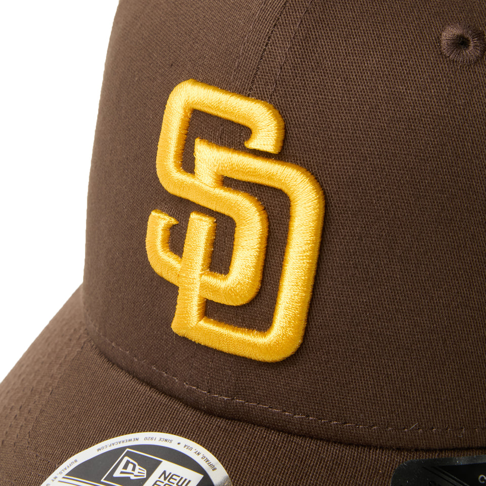 9FIFTY ストレッチスナップ サンディエゴ・パドレス ウォルナット