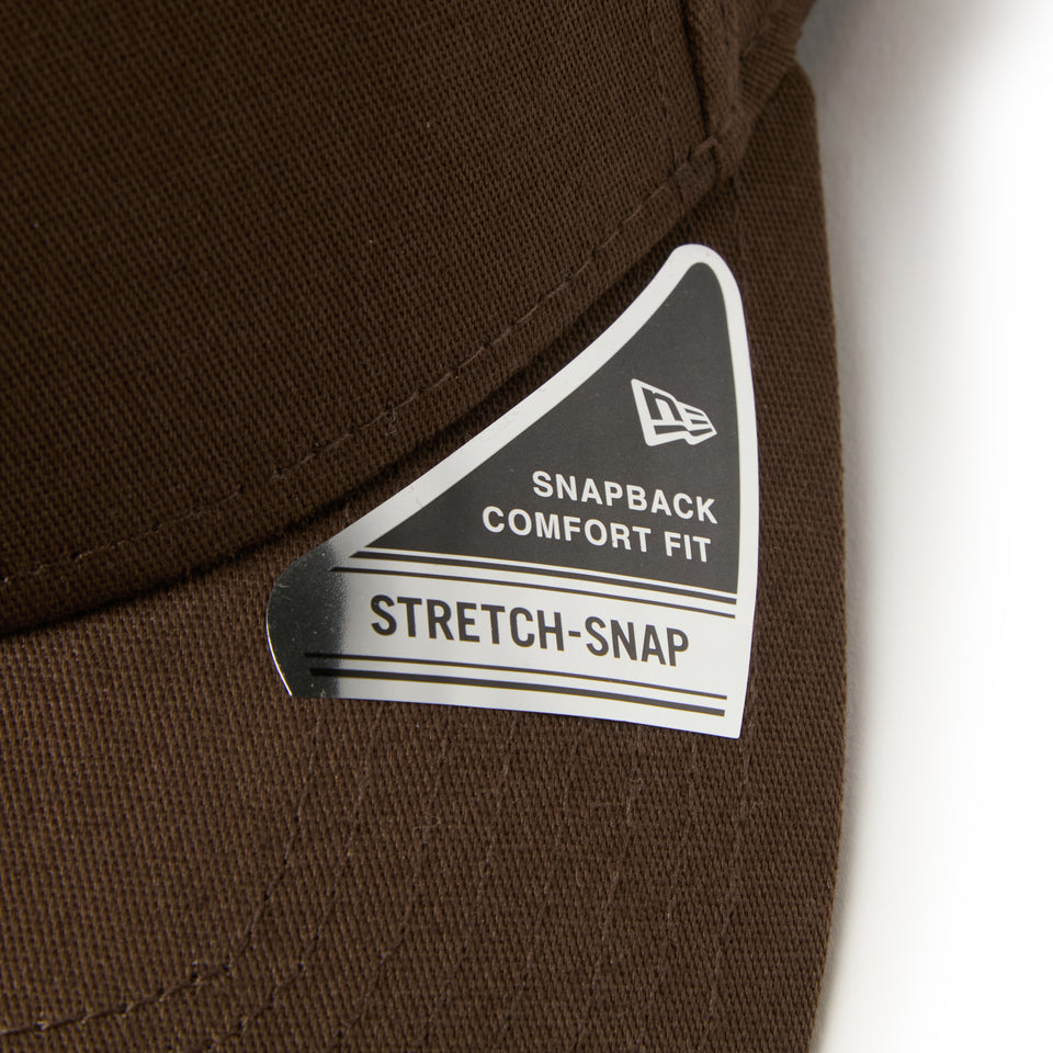 9FIFTY ストレッチスナップ サンディエゴ・パドレス ウォルナット